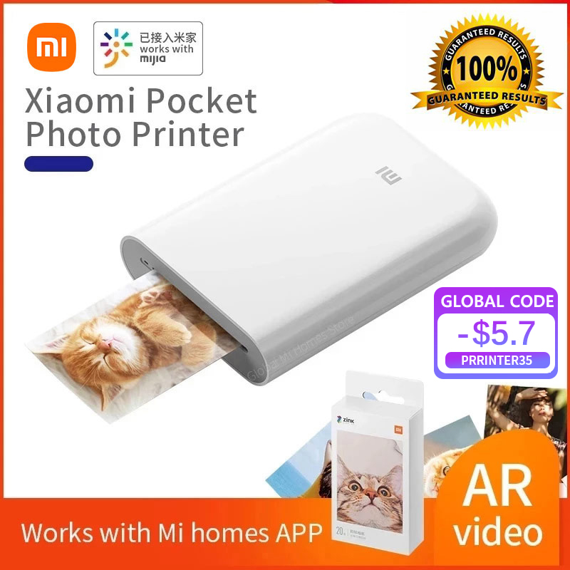 Global-Version-Xiaomi-mijia-AR-Printer-300dpi-Portable-Photo-Mini-Pocket-With-DIY-Share-500mAh-picture-1.jpg