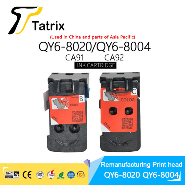 Tatrix QY6-8020 QY6-8004 Printhead CA91 CA92 Print head For Canon Pixma G1800/G1810/G2800/G2810/G3800/G3810/G4800/G4810 Printer